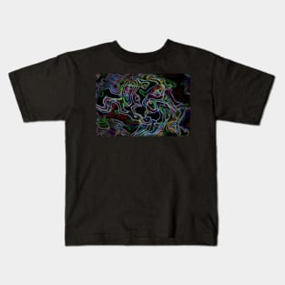 Neon Noodles Kids T-Shirt